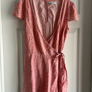 Hollister Pink Floral romper
